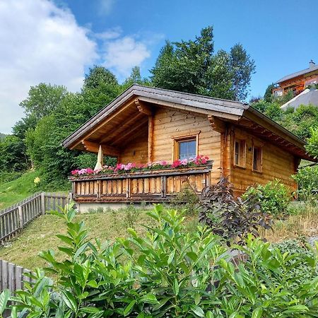 Das Paradieschen Edlitz - Stilvolles Blockhaus Mit Kamin Zewnętrze zdjęcie