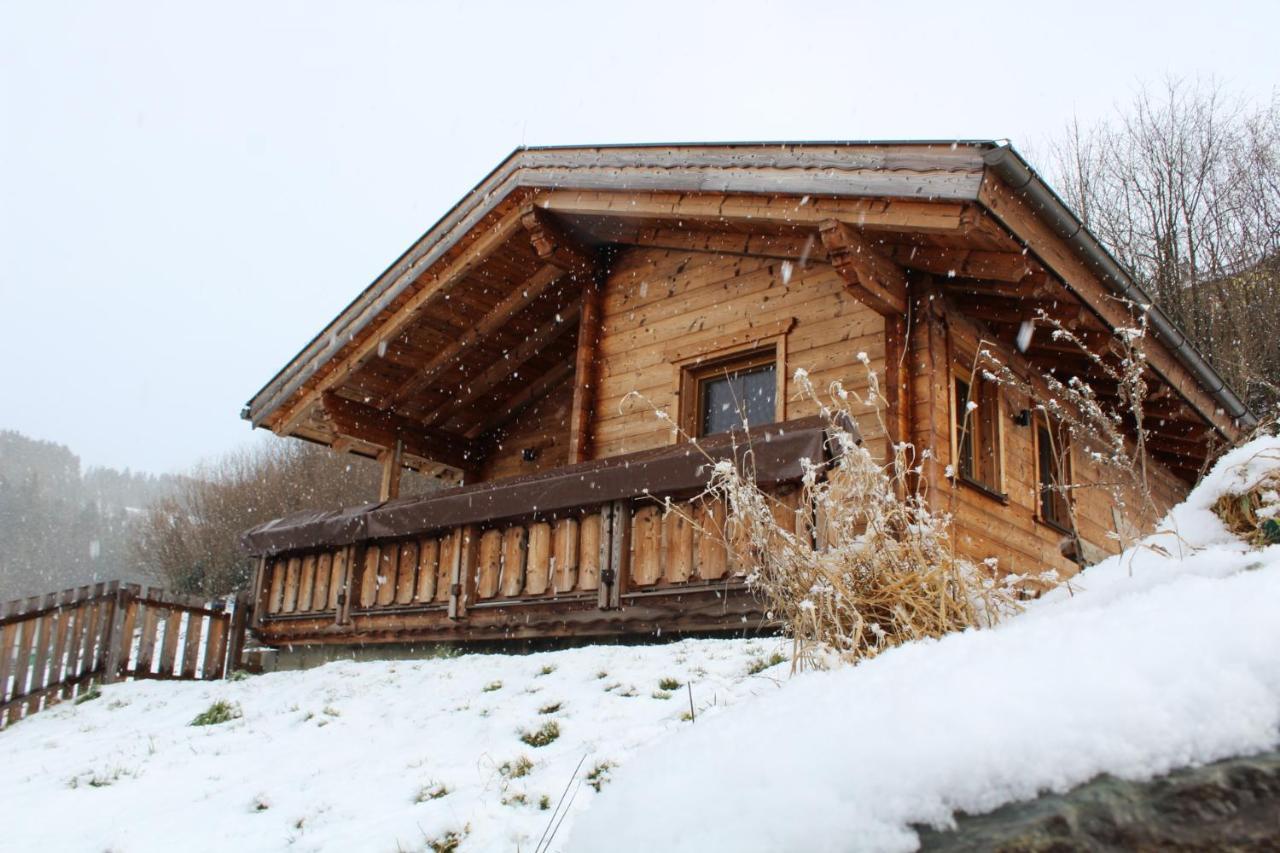 Das Paradieschen Edlitz - Stilvolles Blockhaus Mit Kamin Zewnętrze zdjęcie